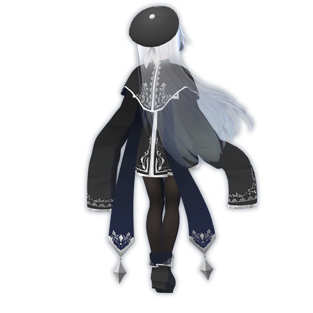 【スキニング済衣装】ダークファンタジー