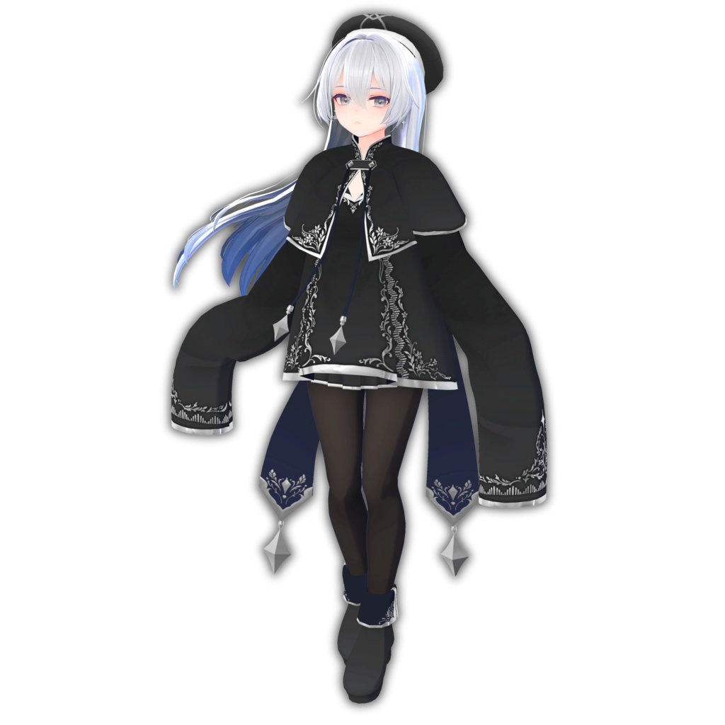 【スキニング済衣装】ダークファンタジー