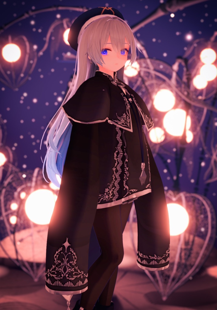 【スキニング済衣装】ダークファンタジー