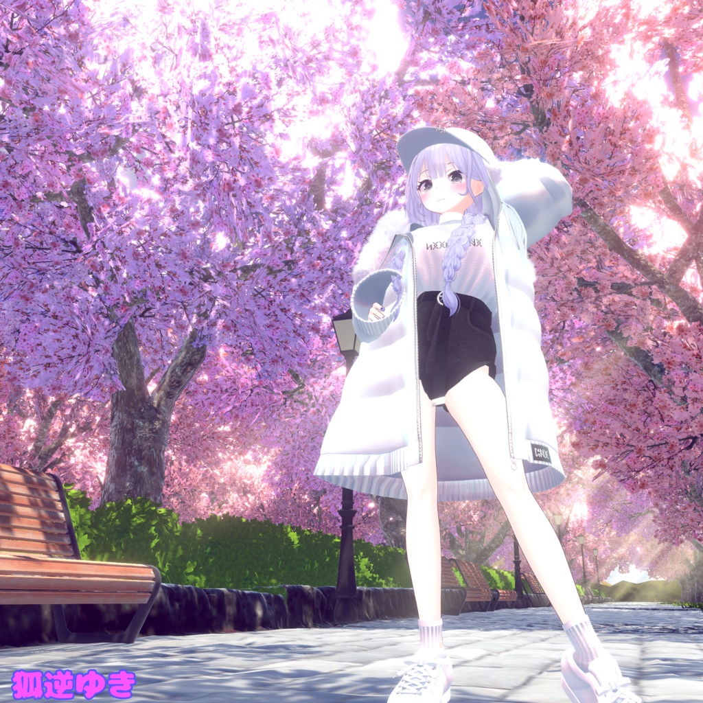 【スキニング済衣装】ビッグシルエットダンスウェアー