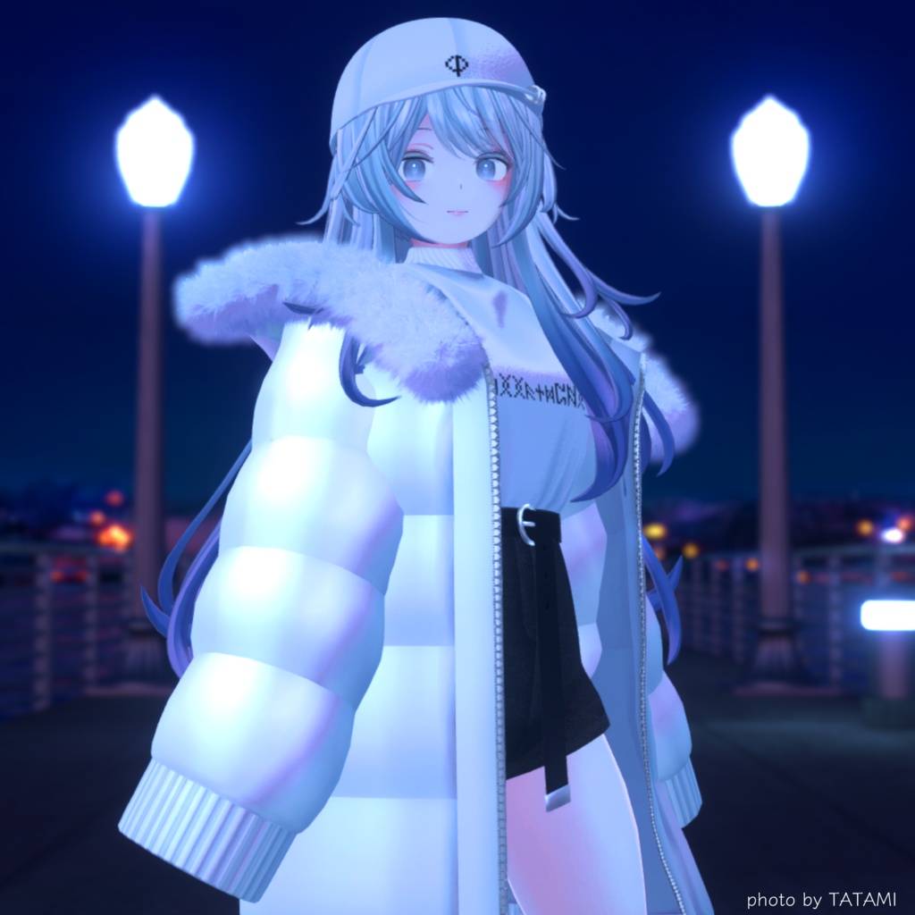 【スキニング済衣装】ビッグシルエットダンスウェアー