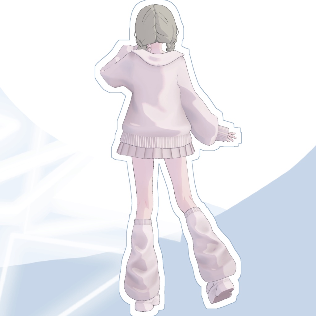 【スキニング済衣装】だぼセーラー