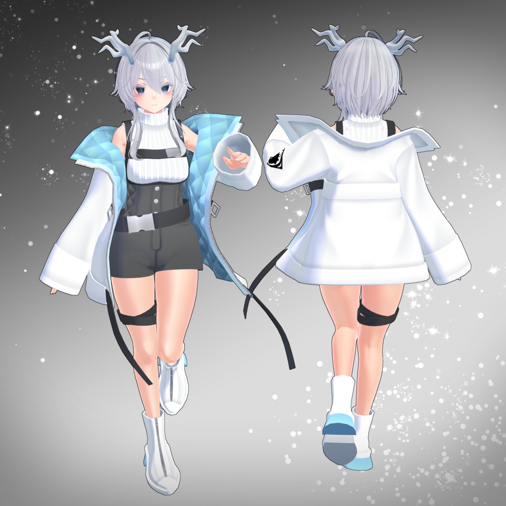 【スキニング済衣装】テックウェア