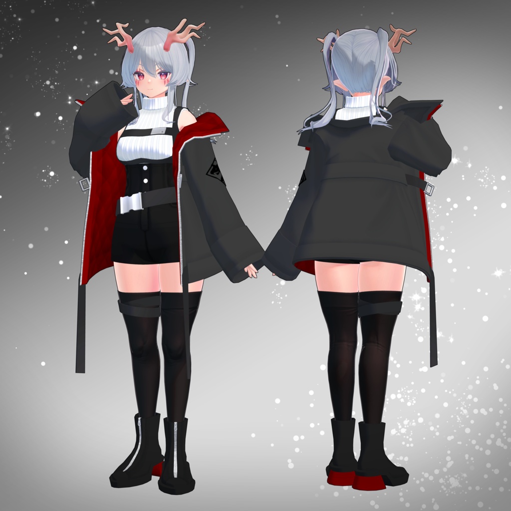 【スキニング済衣装】テックウェア