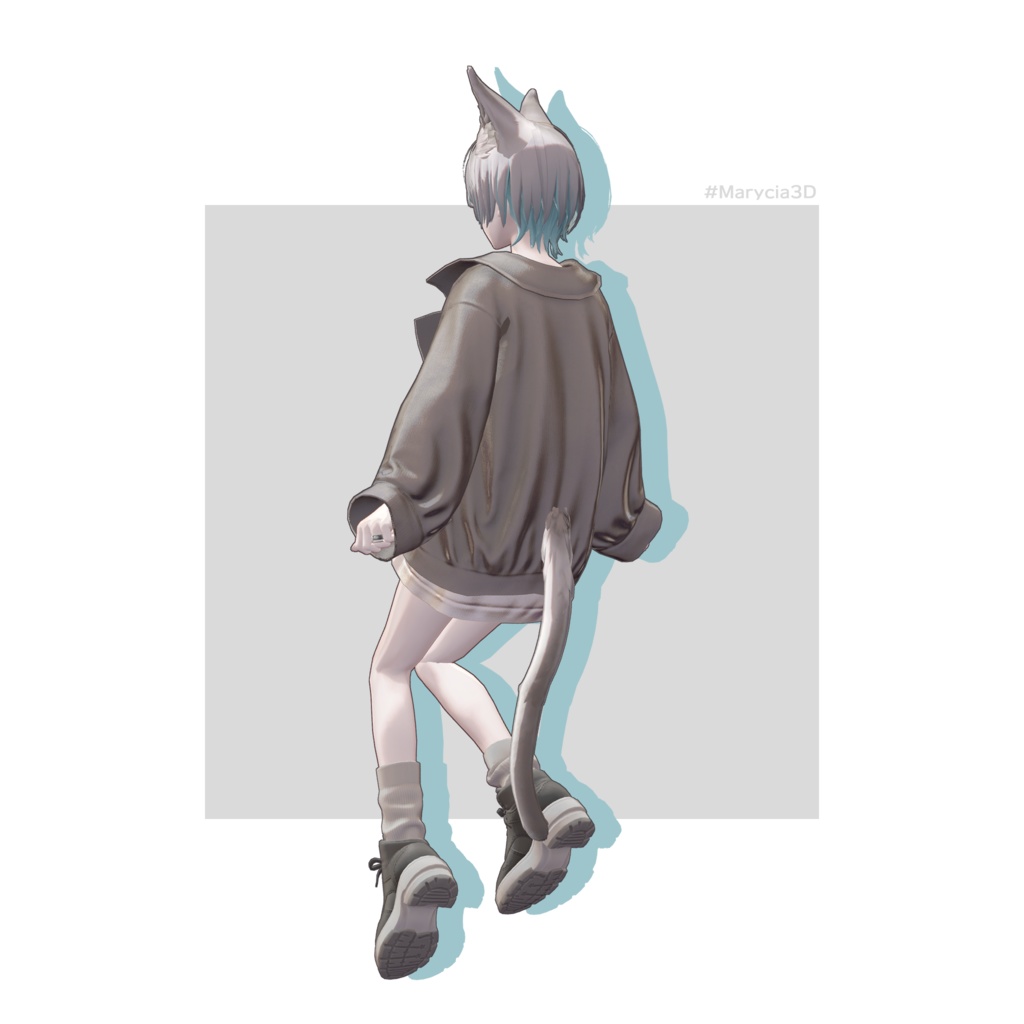 【スキニング済衣装】カジュアルウェア