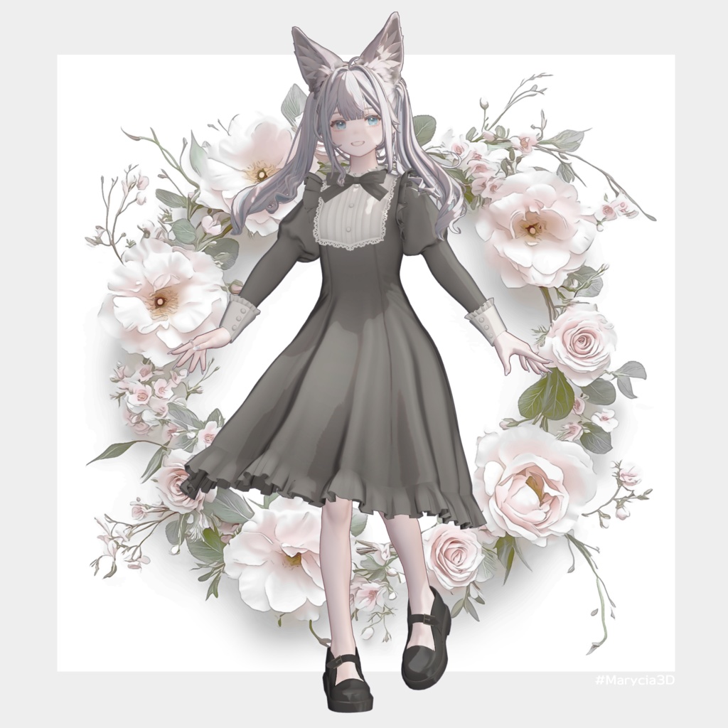 【スキニング済衣装】ClassicalDress