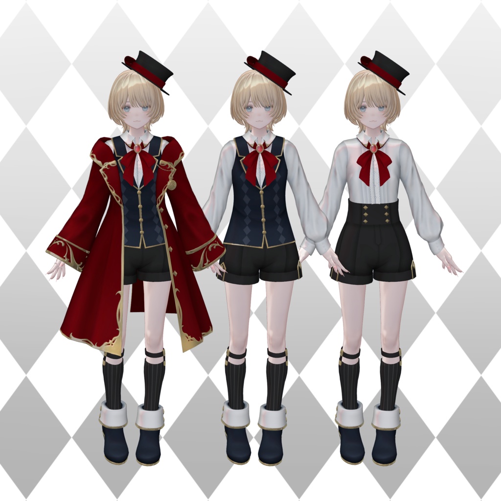 【スキニング済衣装】AliceRubbit_Re