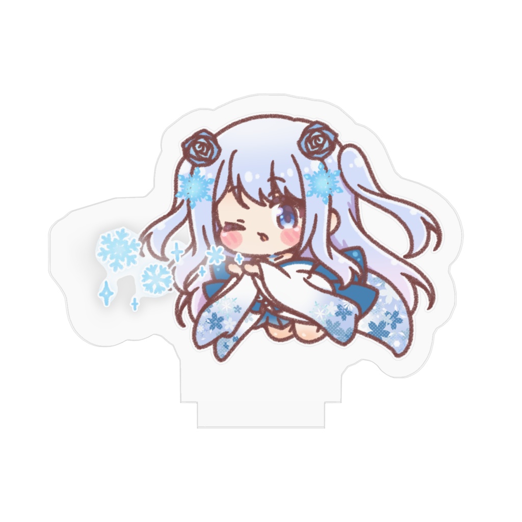 桜雪しなアクリルフィギュアmini