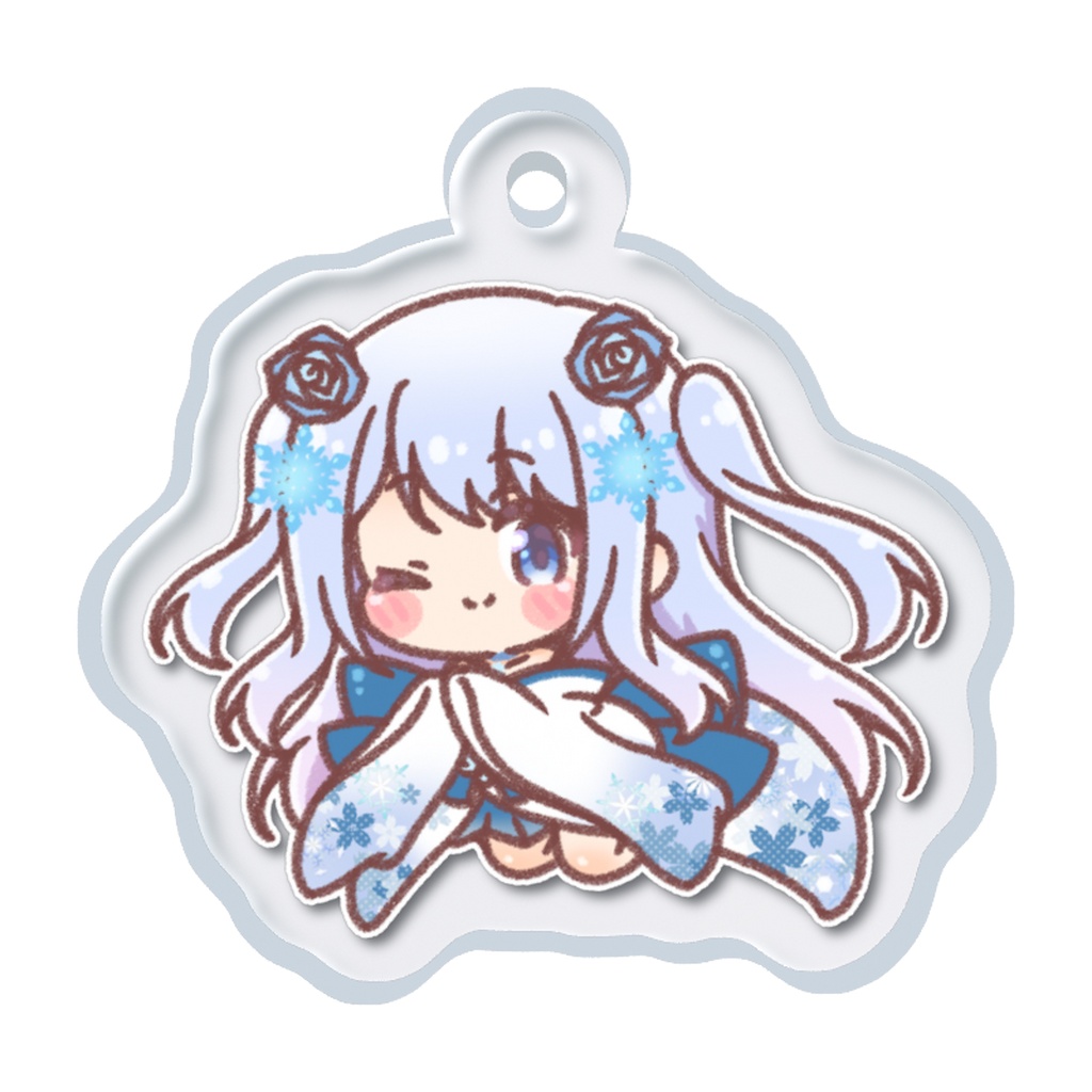 桜雪しなめじるしチャーム
