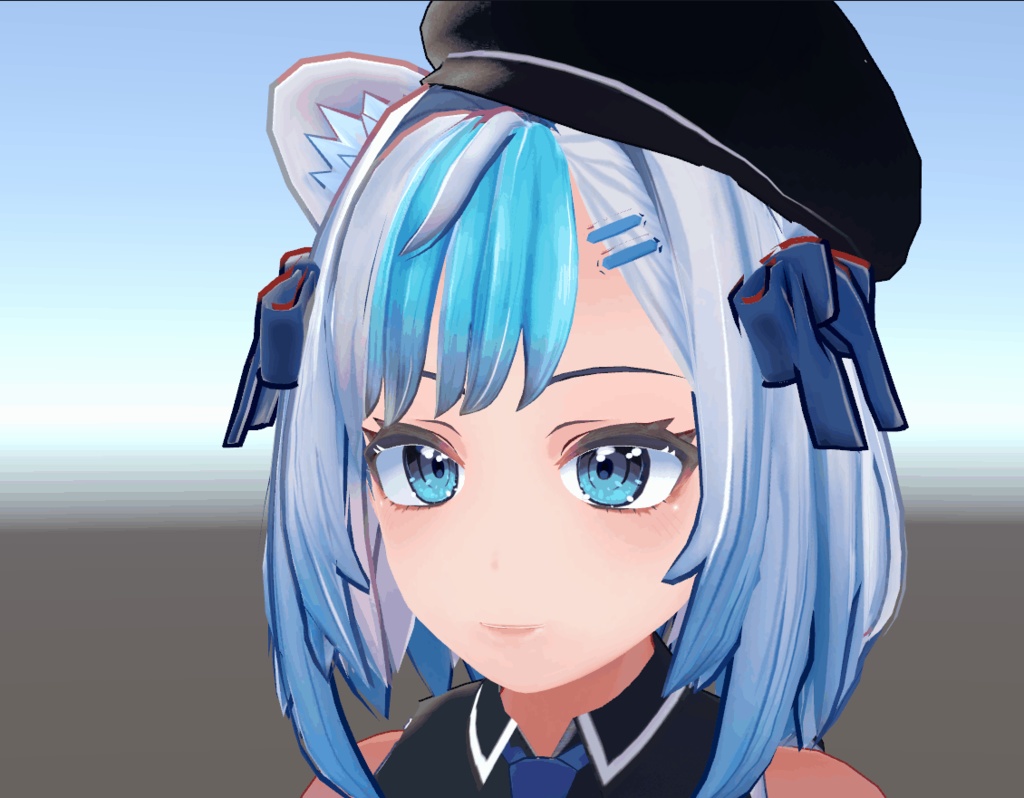 オリジナル3Dモデル「Artica-白熊アルティカ-」 PC・Quest対応