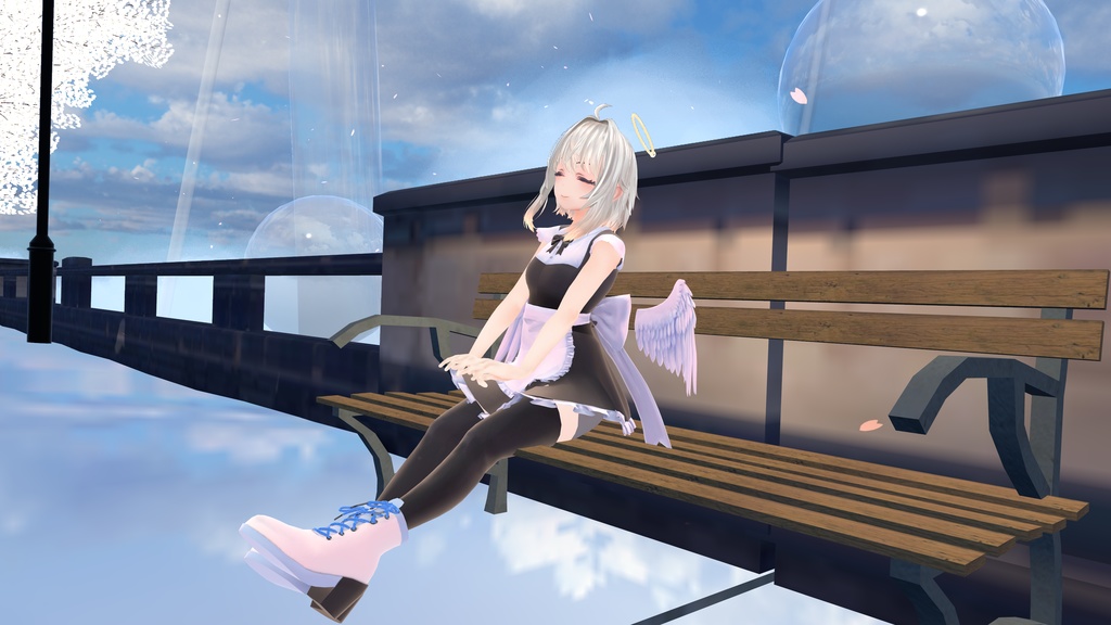 【無料配布】いあ - IA【VRChat向けアバター】