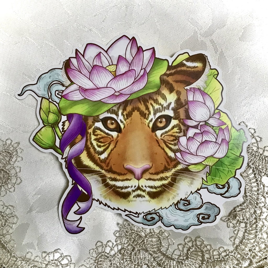 【ステッカー】トラ