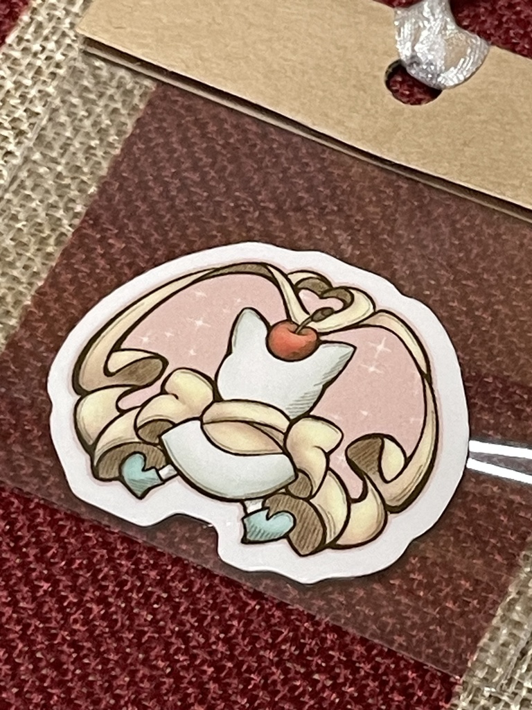 【高耐候 おしまるミニステッカー】《忍田雄介さんコラボ》