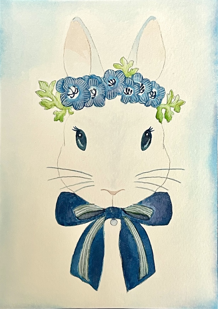 水彩画(額縁無し)