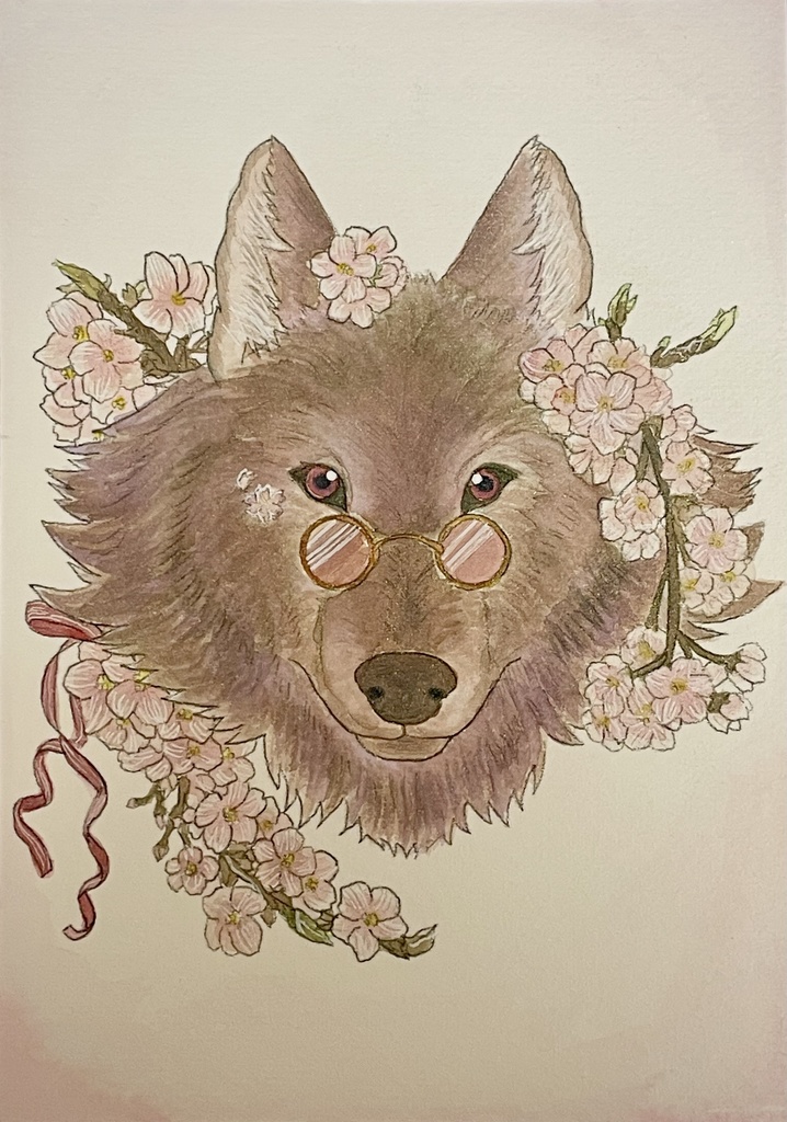 水彩画(額縁無し)