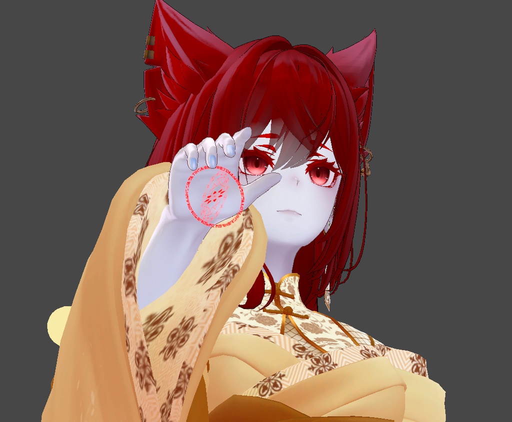 Lasyusha Magic Circle Outfit Transformation ラシュシャ魔法陣衣装変身