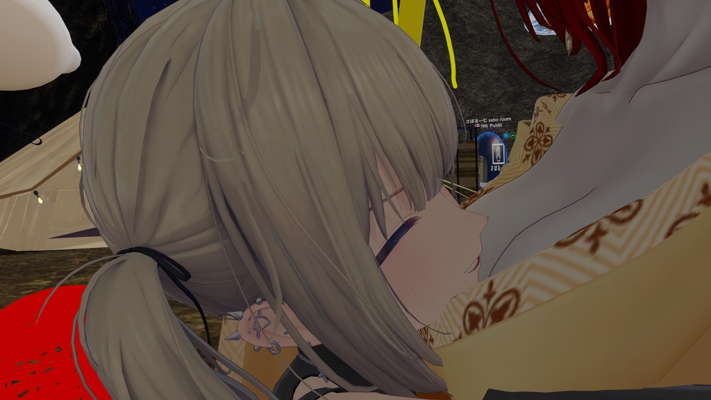 Contact ASMR Gimmick (ear rubs, pats, heartbeat, kissing, clapping) Modular Avatar 触りASMRギミック(耳をさする、なで、心臓の鼓動、キス、拍手)モジュラーアバター