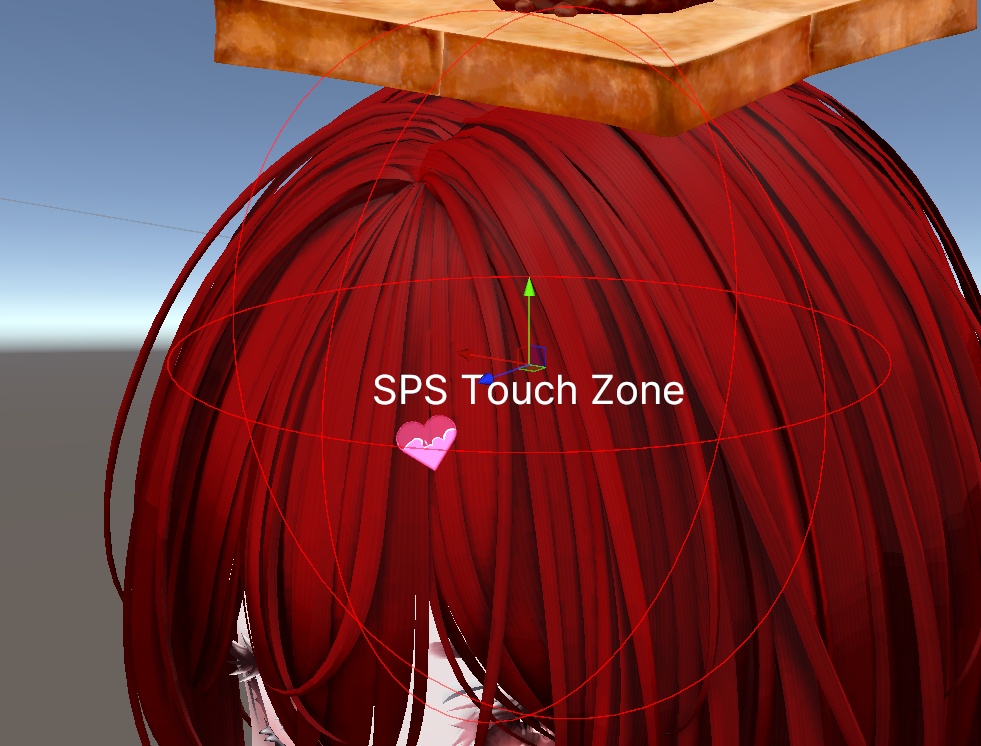 Simple Low-Poly Brr Haptic Headpat (NOW WITH CHEST AND HIPS!) for OSCGB 用シンプルローポリ ハプティック頭なでなで Update v1.4