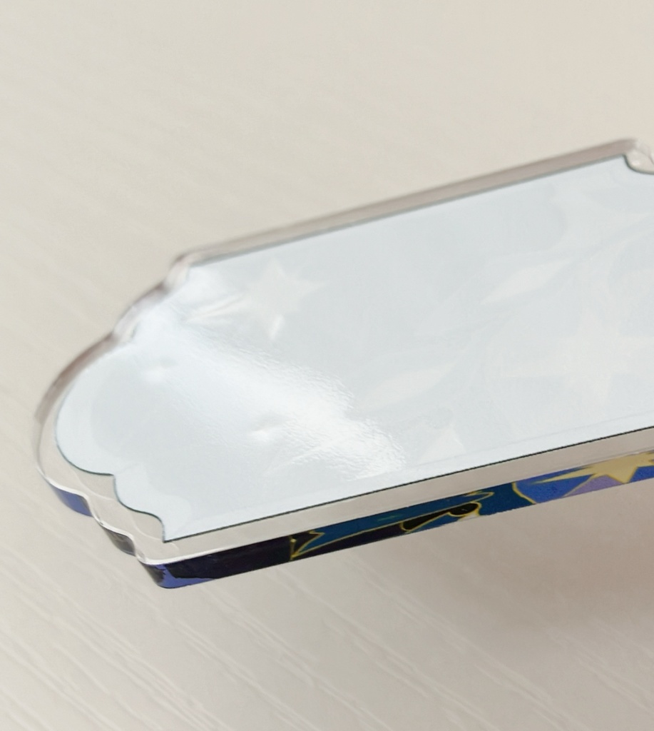 ステンドグラス風アクキーセット