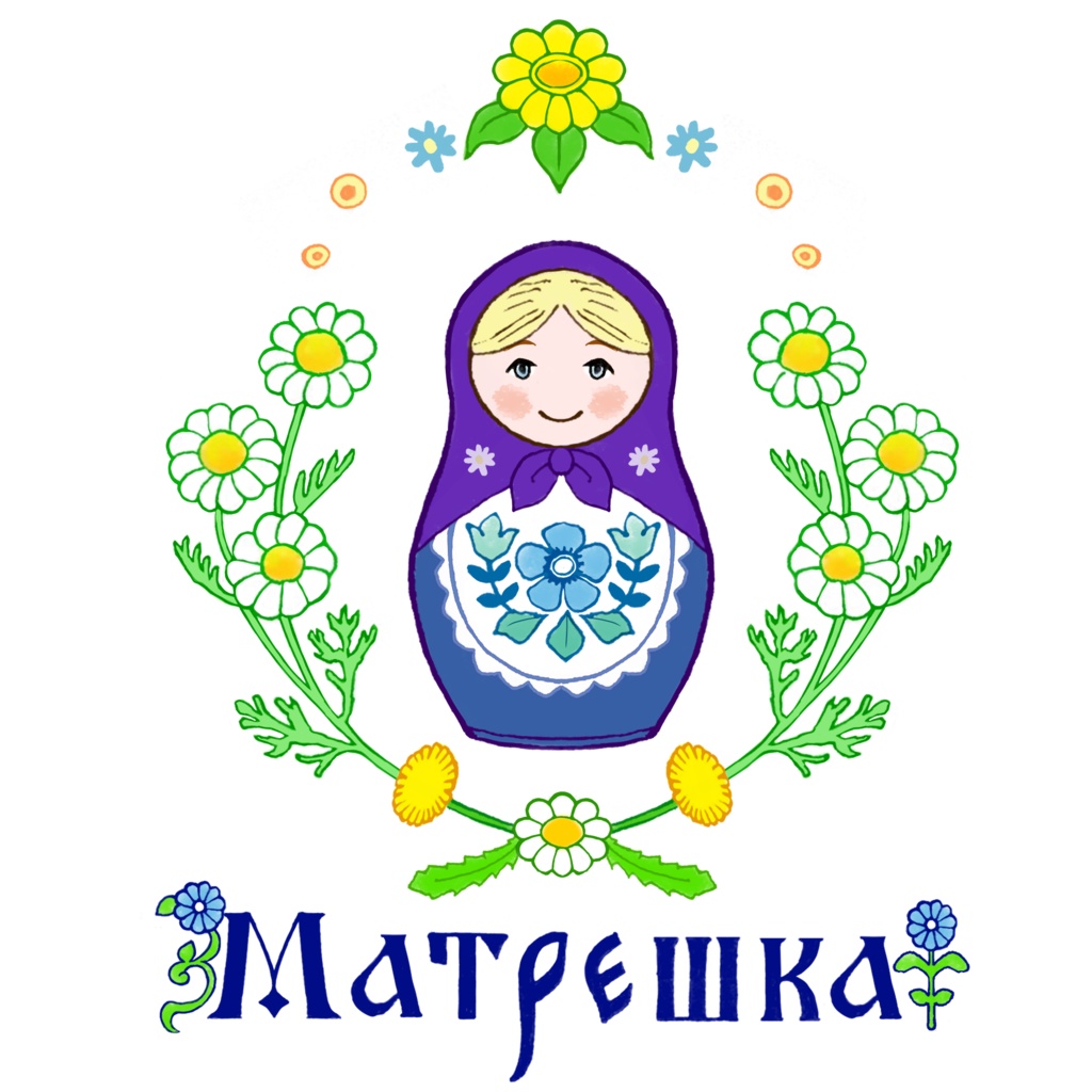 マトリョーシカ青