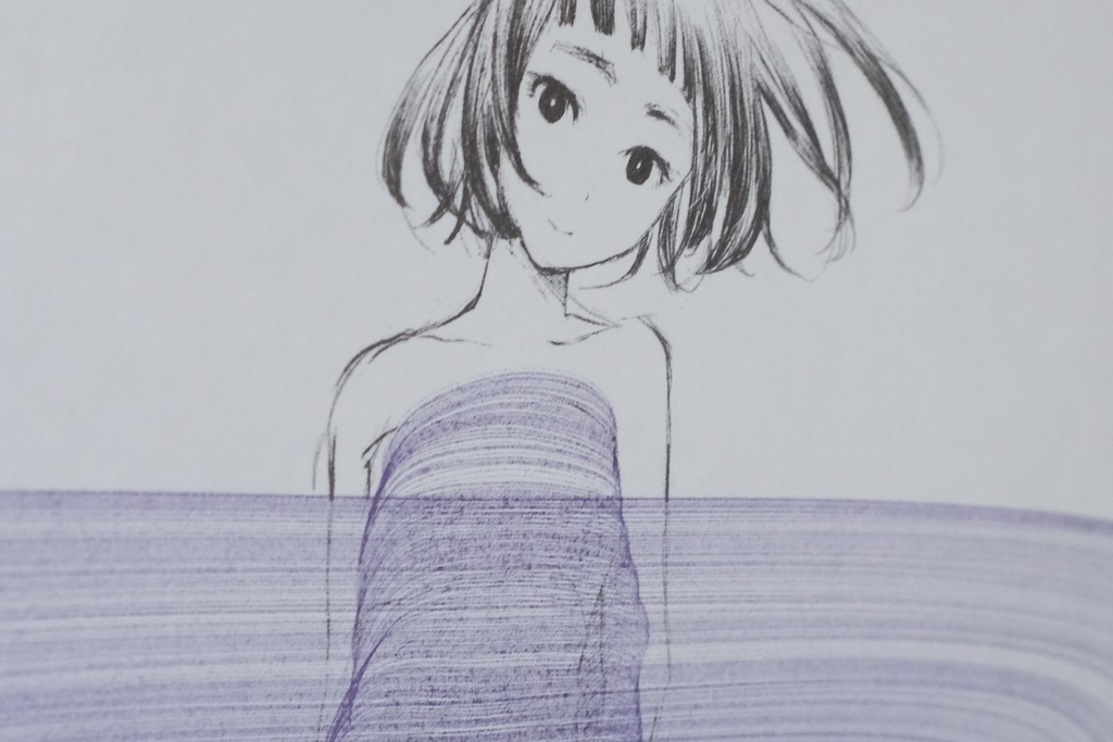 青い花々・A3リソグラフ 3種セット