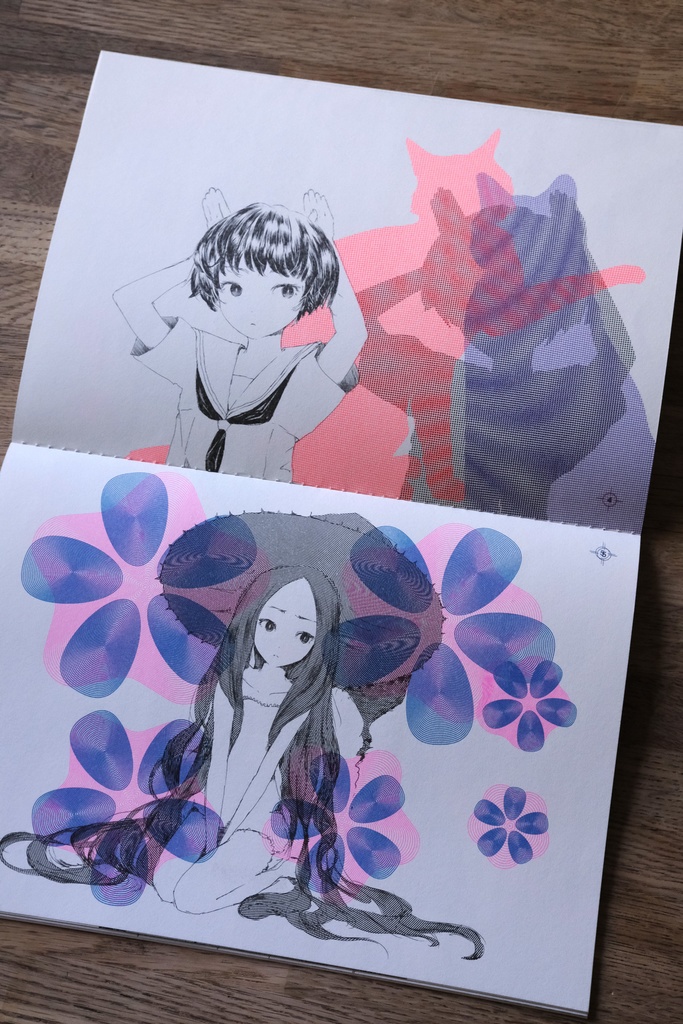 モアレ・ポートレイト