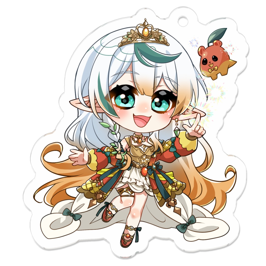 ミニキャラアクリルキーホルダー