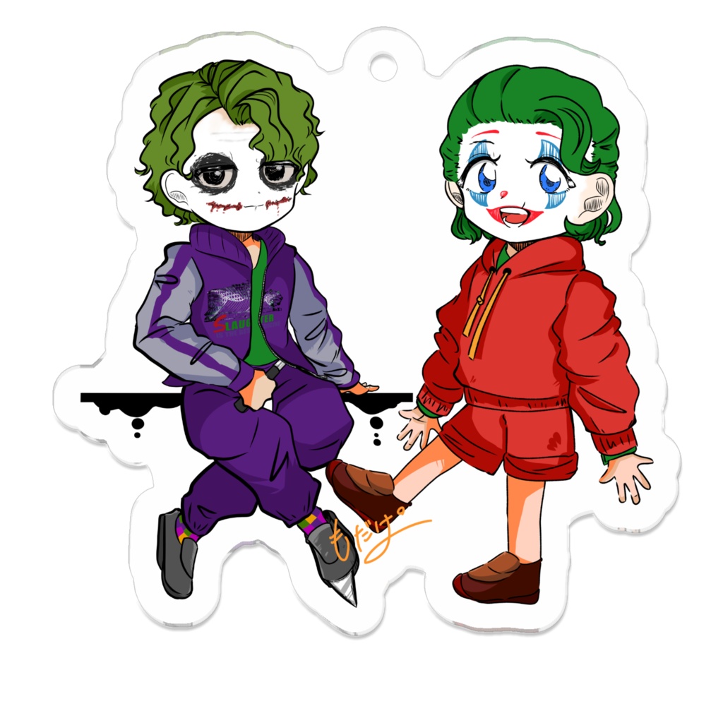 【ヒホジョ】アクリルキーホルダー