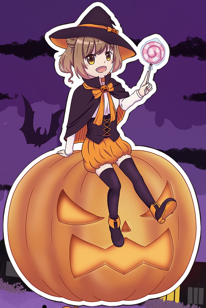 ハロウィンささらアクリルスタンド