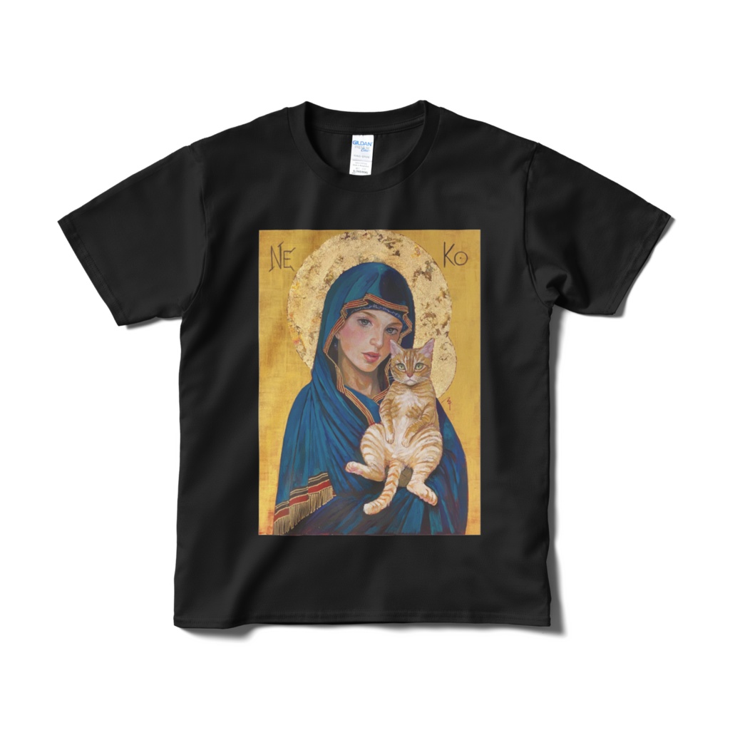 ネコンTシャツ（ブラック）