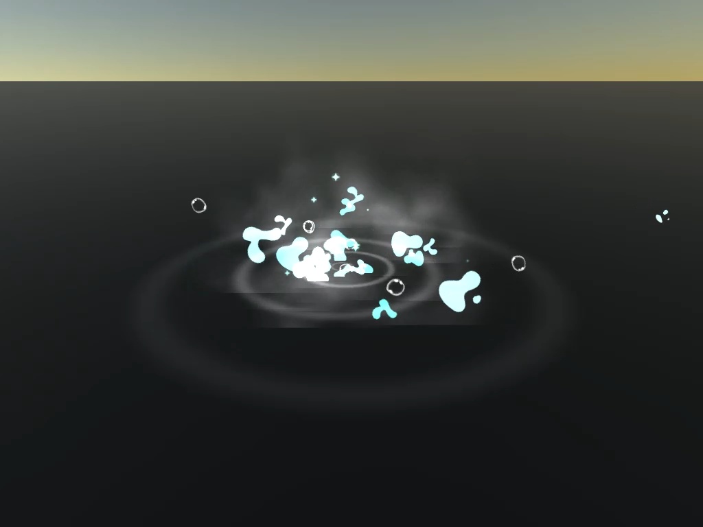 【VRC想定】水系エフェクト