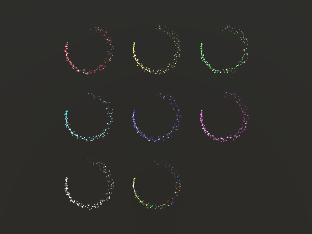 【VRC想定】軌跡エフェクト