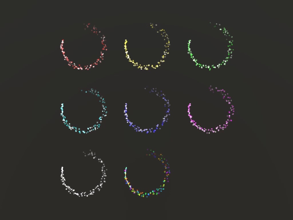 【VRC想定】軌跡エフェクト