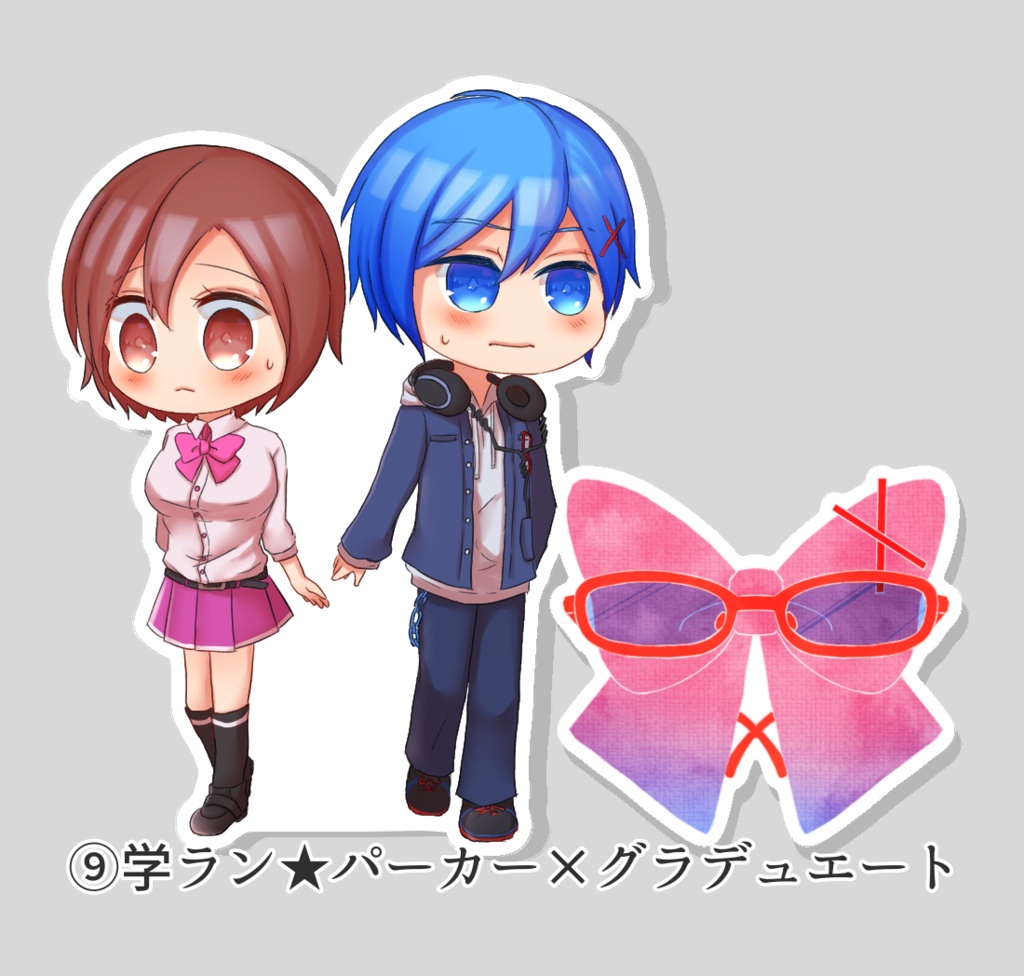 モジュカイメイアクリルスタンドキーホルダー