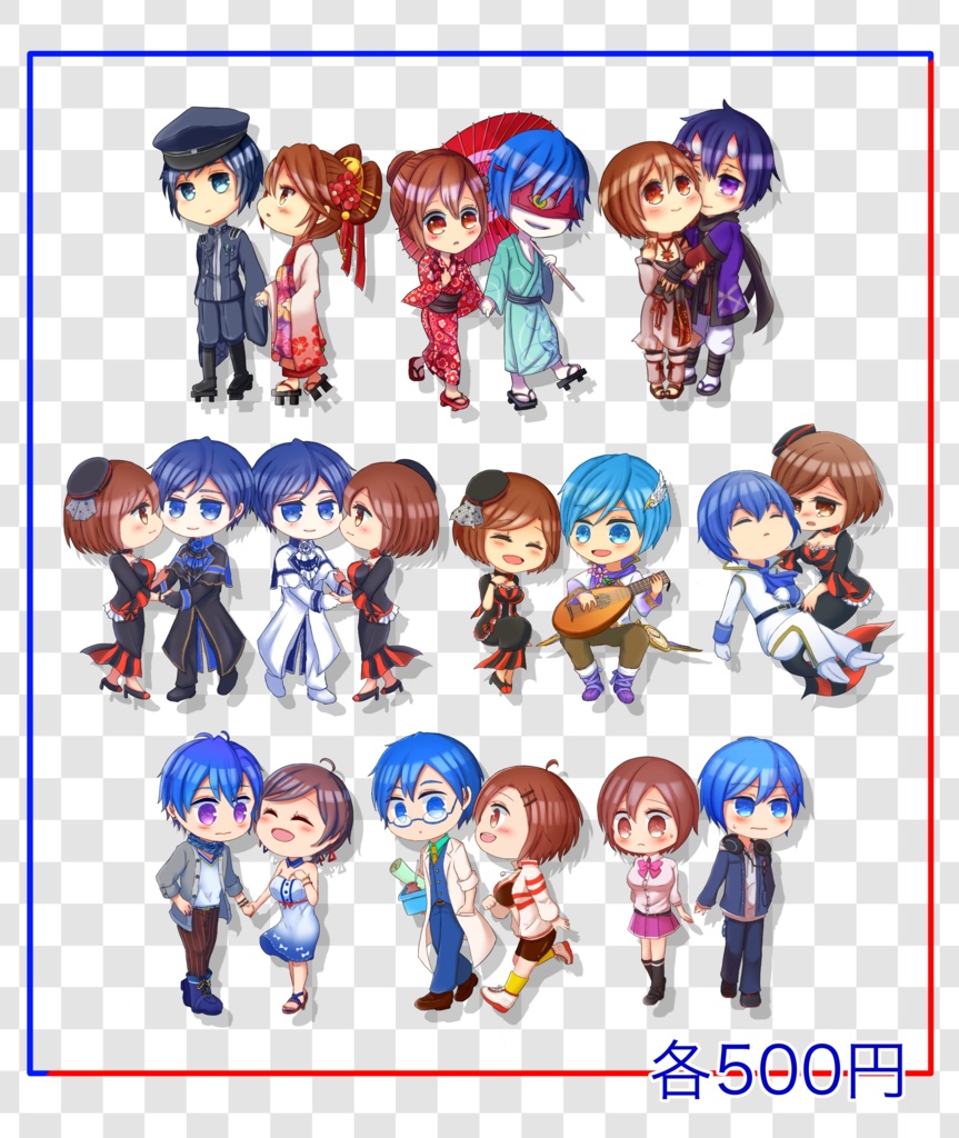 モジュカイメイアクリルスタンドキーホルダー
