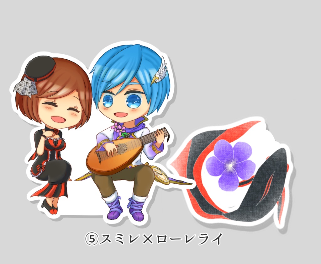 モジュカイメイアクリルスタンドキーホルダー