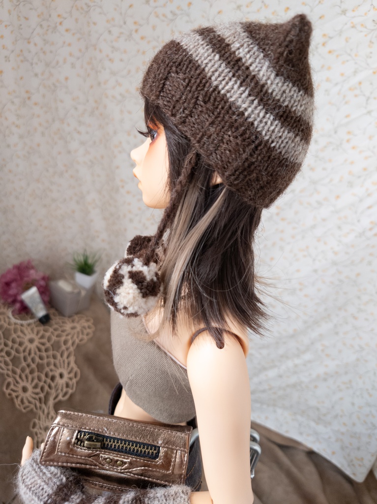 猫耳ニット帽