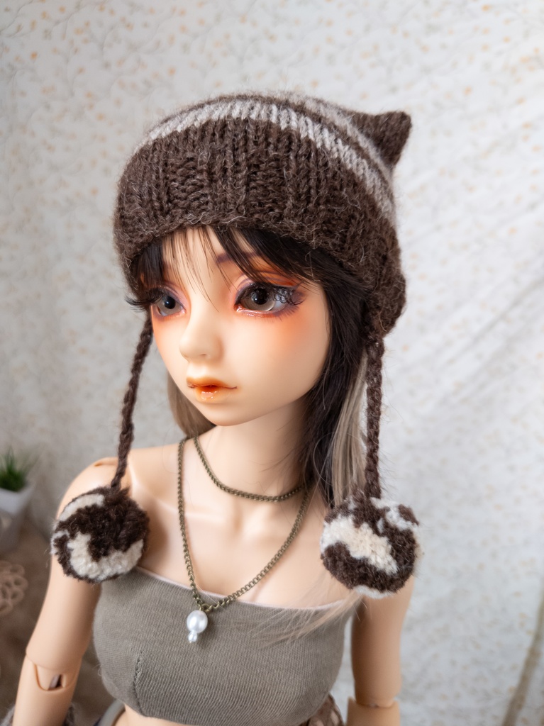 猫耳ニット帽