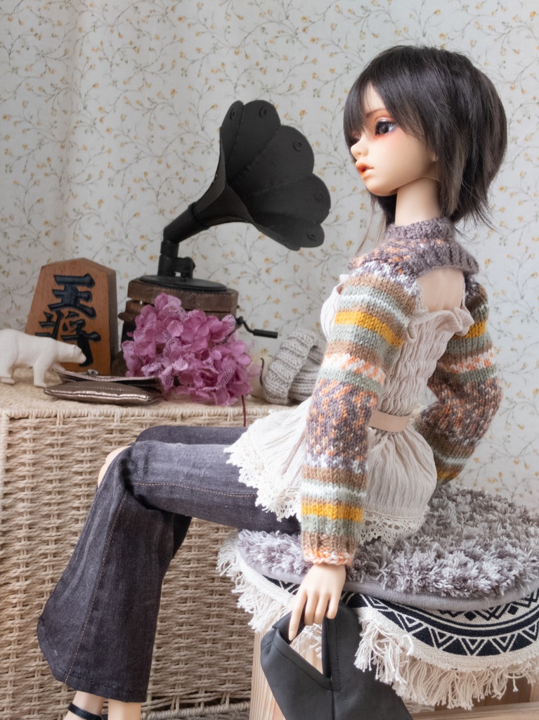 ベリーショートセーター改