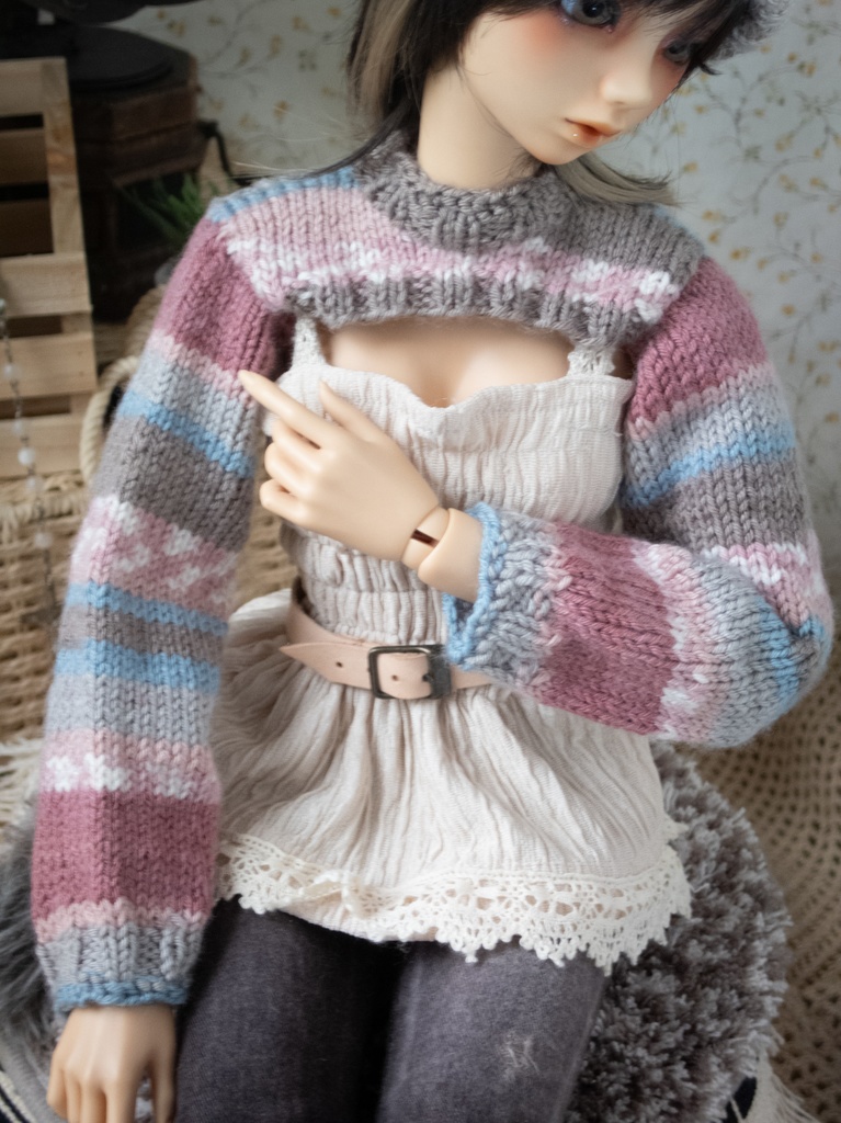 ベリーショートセーター改