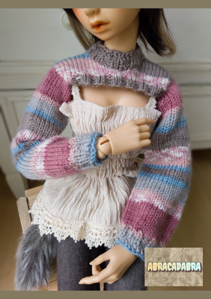 ベリーショートセーター改