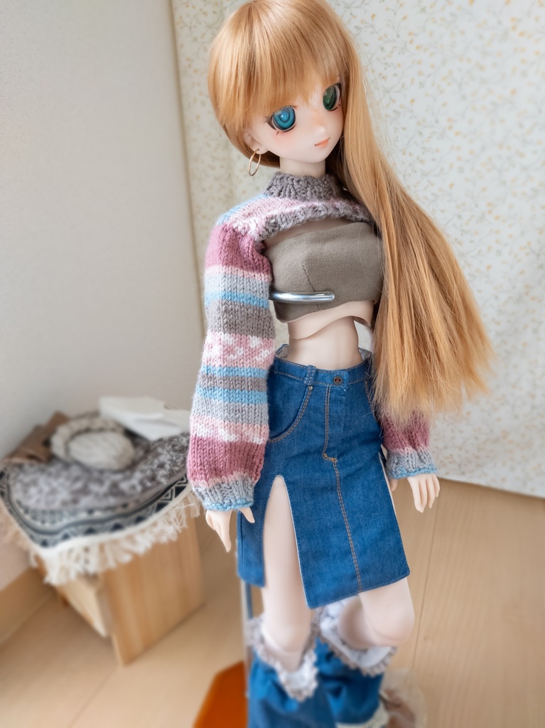 ベリーショートセーター改