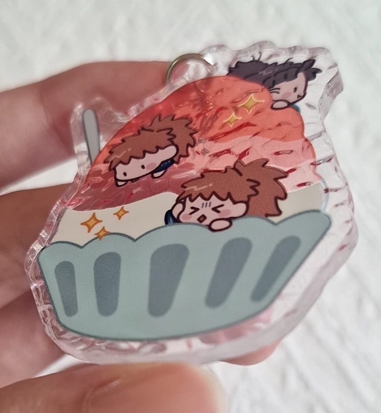 夏っぽい五ろアクキー