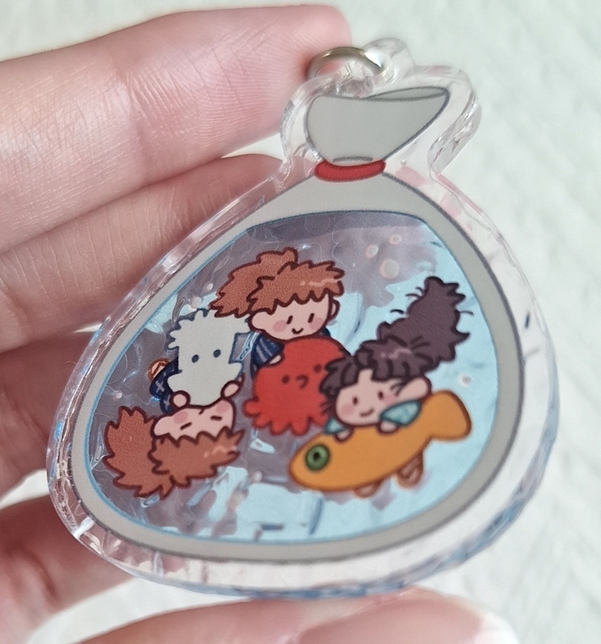 夏っぽい五ろアクキー