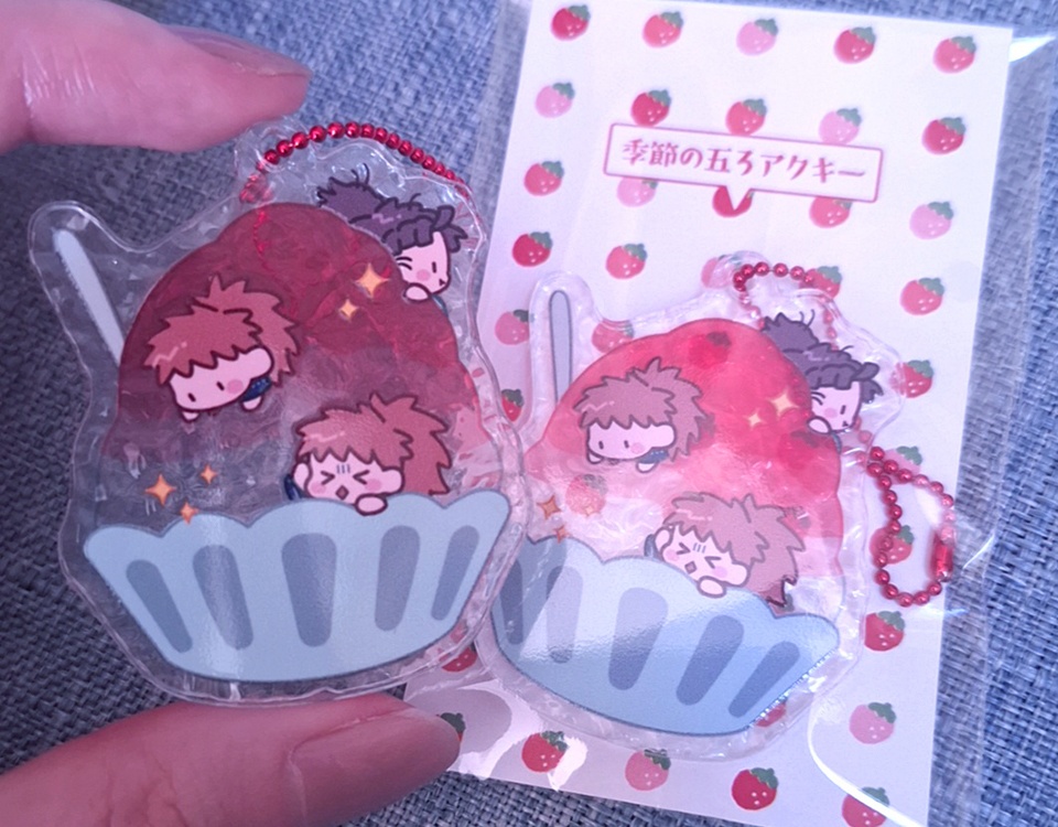 季節の五ろアクキー(冬・夏)