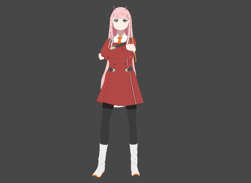 Zero Two Vroid Model