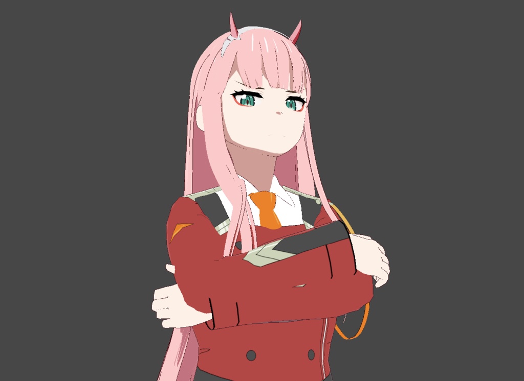 Zero Two Vroid Model