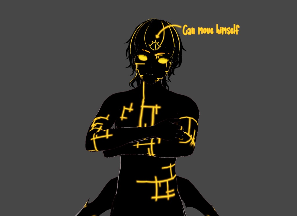 Bill Cipher VRoid model