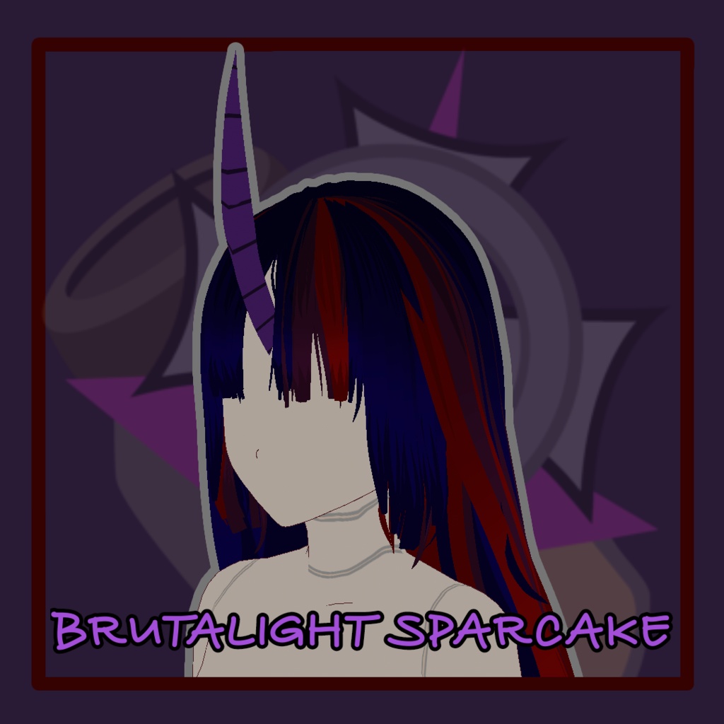 Brutalight Sparcake (hair vroid)