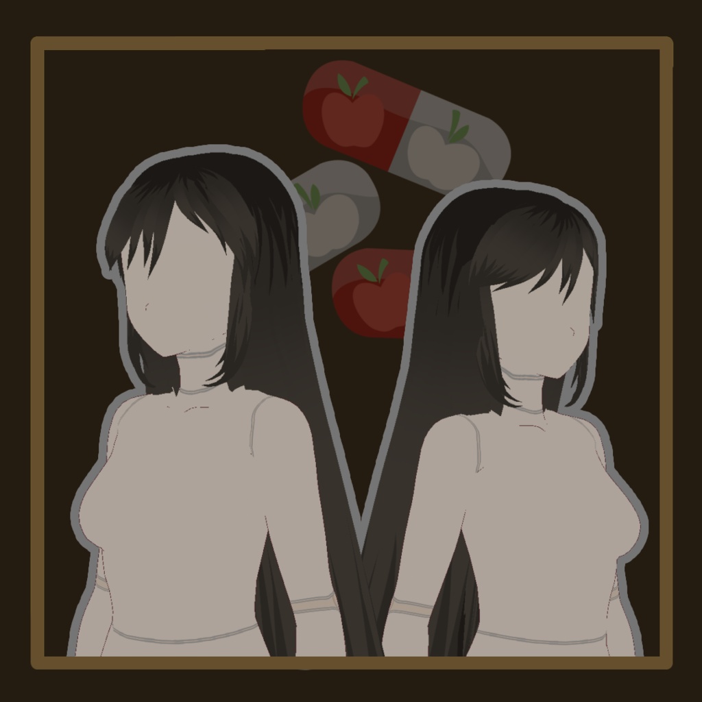 ApplePills (hair vroid)